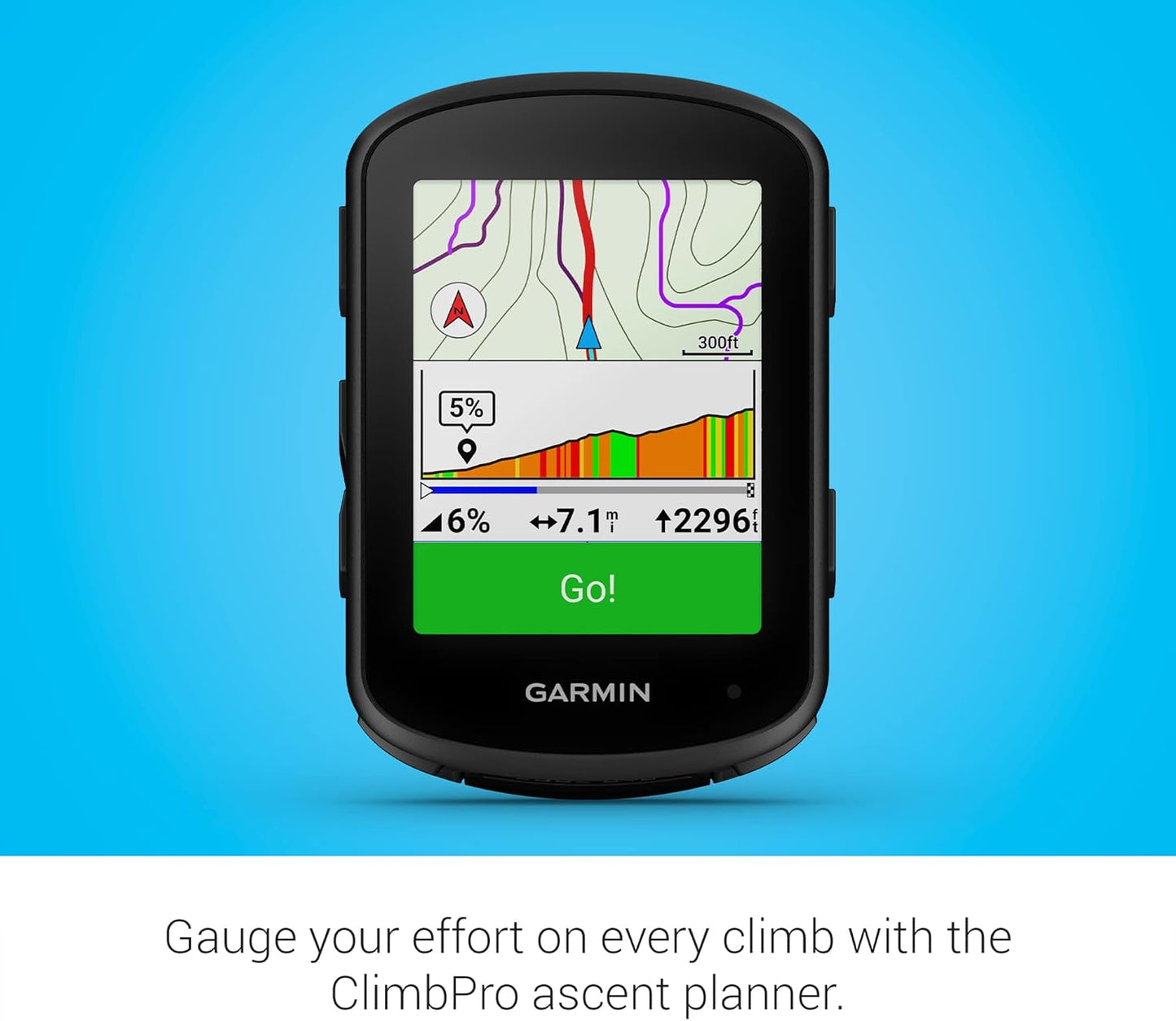 Garmin Edge 840, Compact GPS Cycling Computer with Touchscreen
