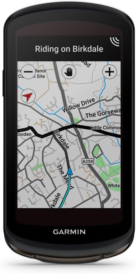 Garmin Edge 1040 Solar GPS Cycle Computer, Device Only