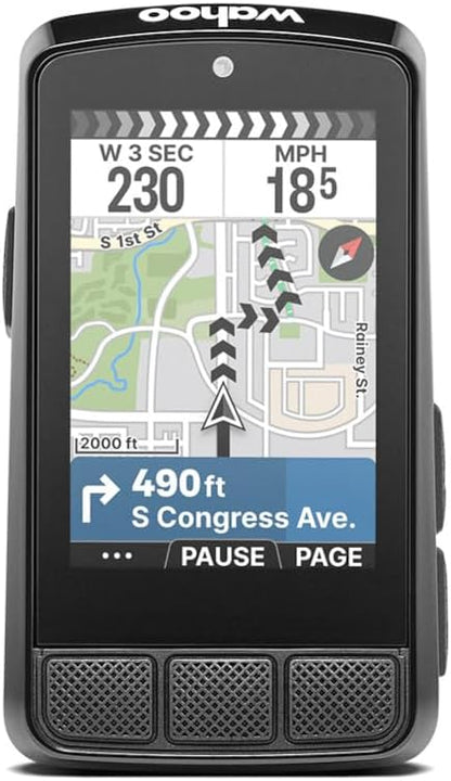 Wahoo ELEMNT BOLT V3 GPS Cycling/Bike Computer,Black
