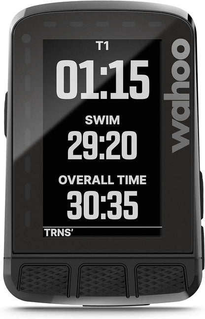 Wahoo Fitness WFCC6 ELEMNT ROAM V2 GPS Cycling/Bike Computer, Stealth Grey